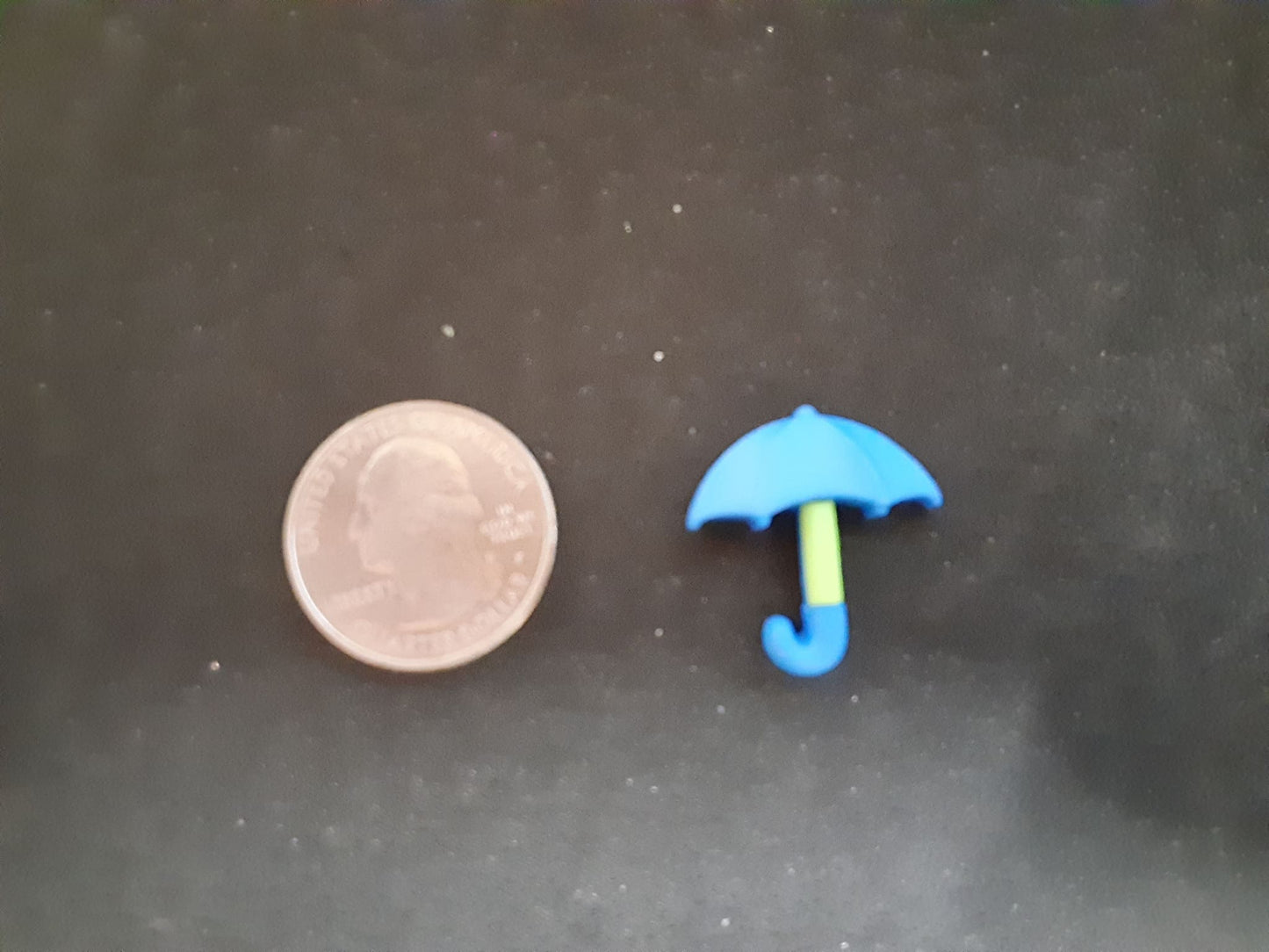 Rainy Duckies Needle Minders Blue Umbrella