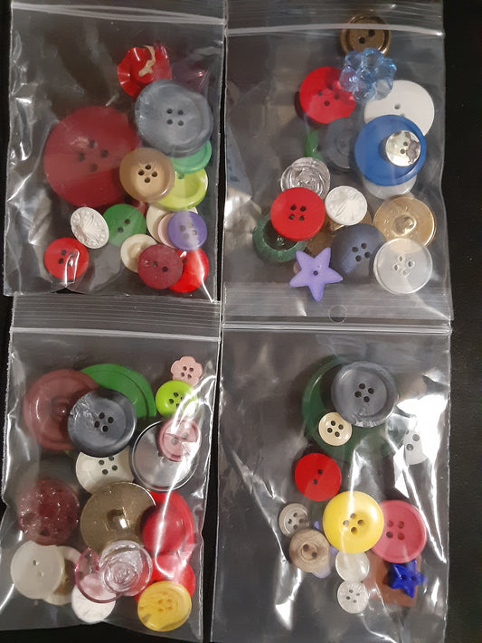 Sewing Buttons Grab Bag