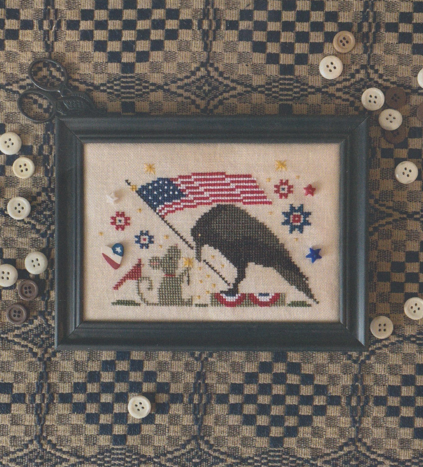 Stitches by Ethel A Day For Freedom cross stitch pattern