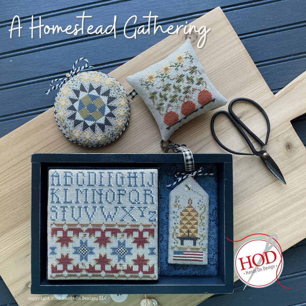 Hands On Design Plum Street Samplers cross stitch pattern