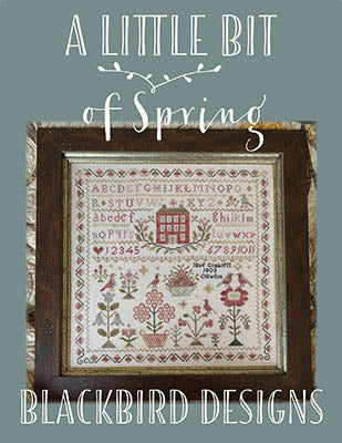 Blackbird Designs A Little Bit of Spring cross stitch pattern
