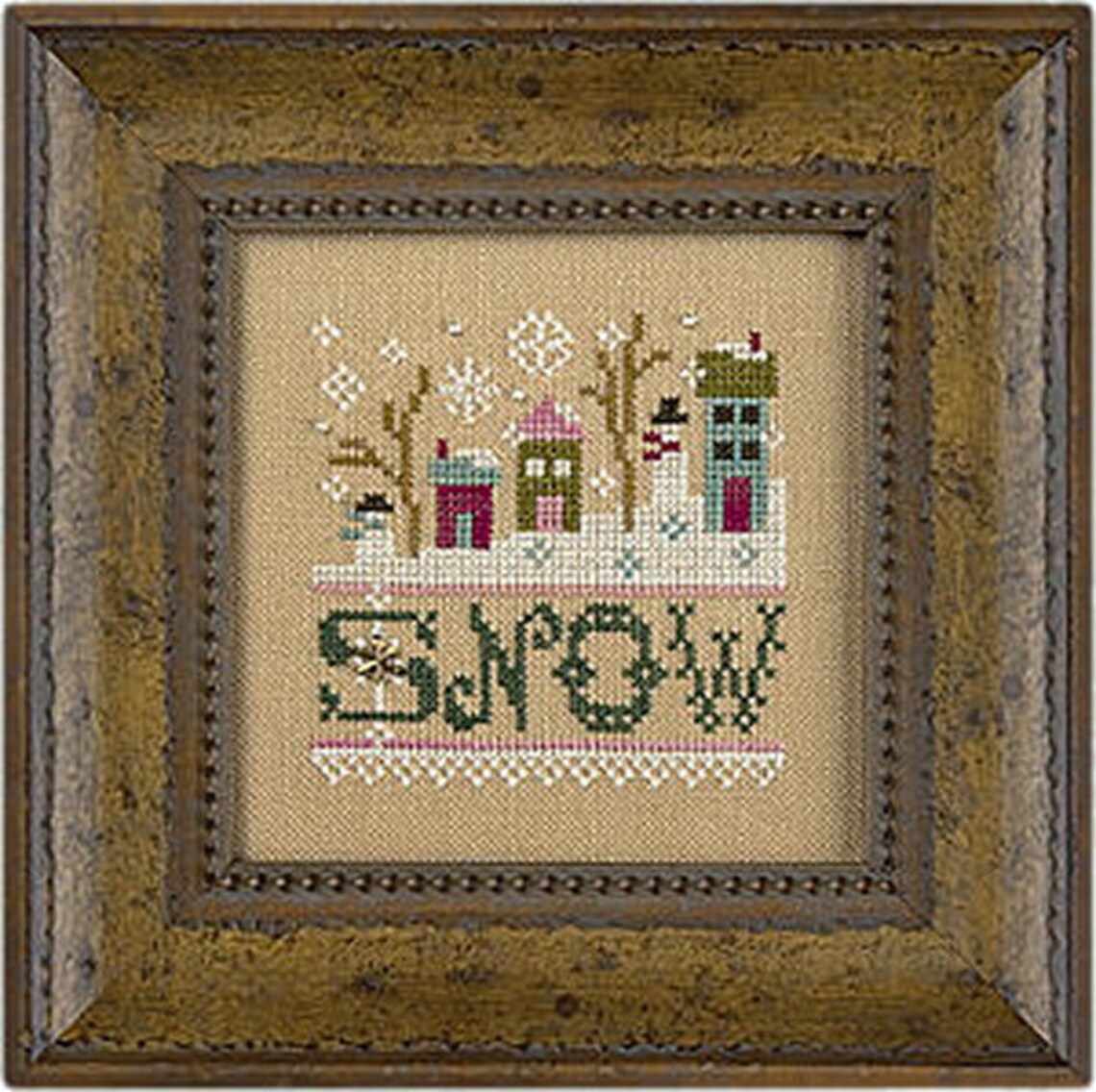 Lizzie Kate A Little Snow K6 cross stitch kit