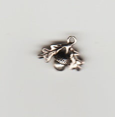 Acorn & Leaves charm