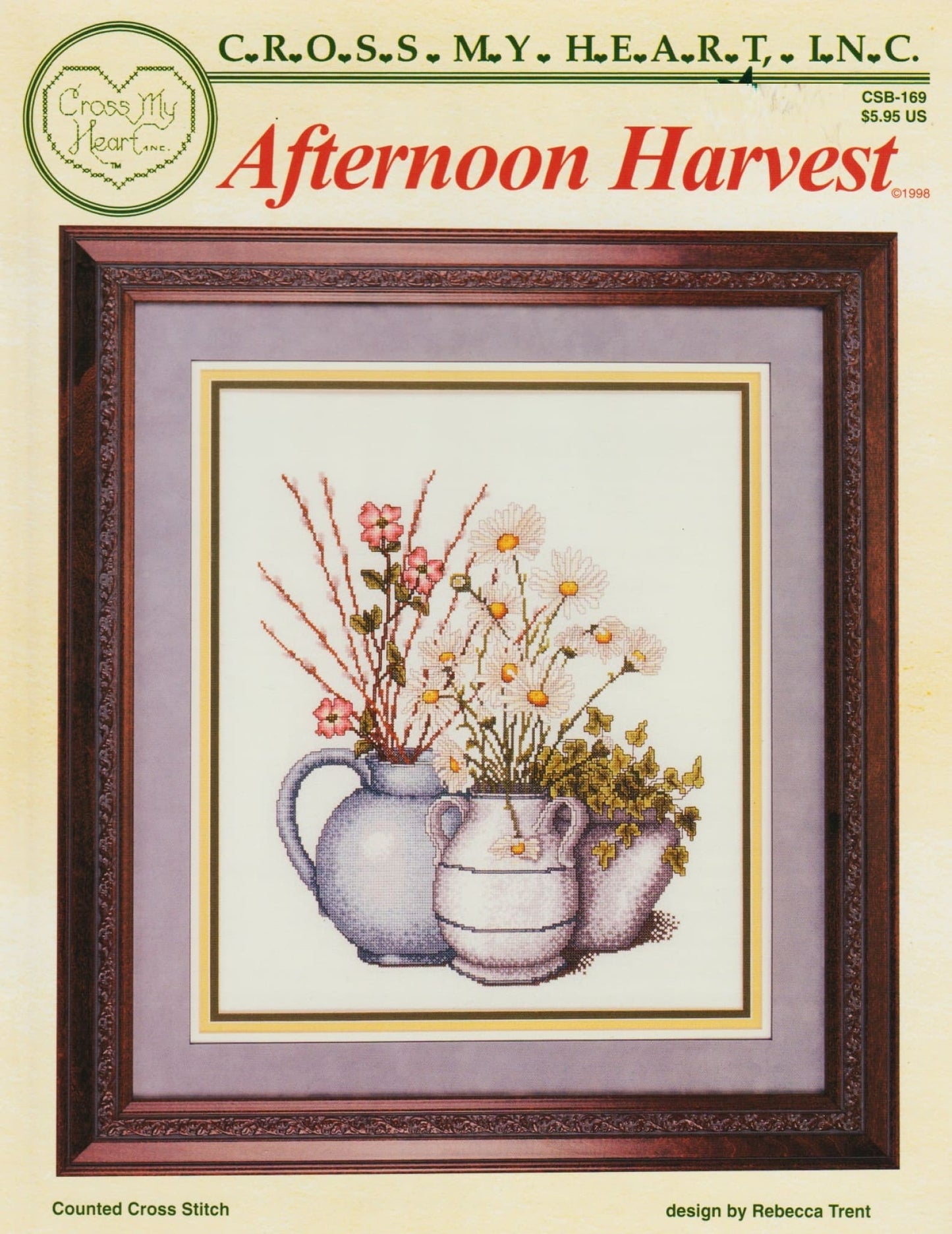 Cross My Heart Afternoon Harvest CSB-169 cross stitch pattern