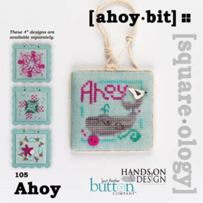 Hands On Design Ahoy.bit cross stitch whale pattern