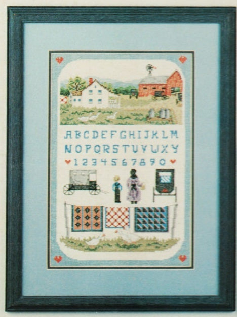 Linda Myers An Amish Sampling AC-2 cross stitch pattern
