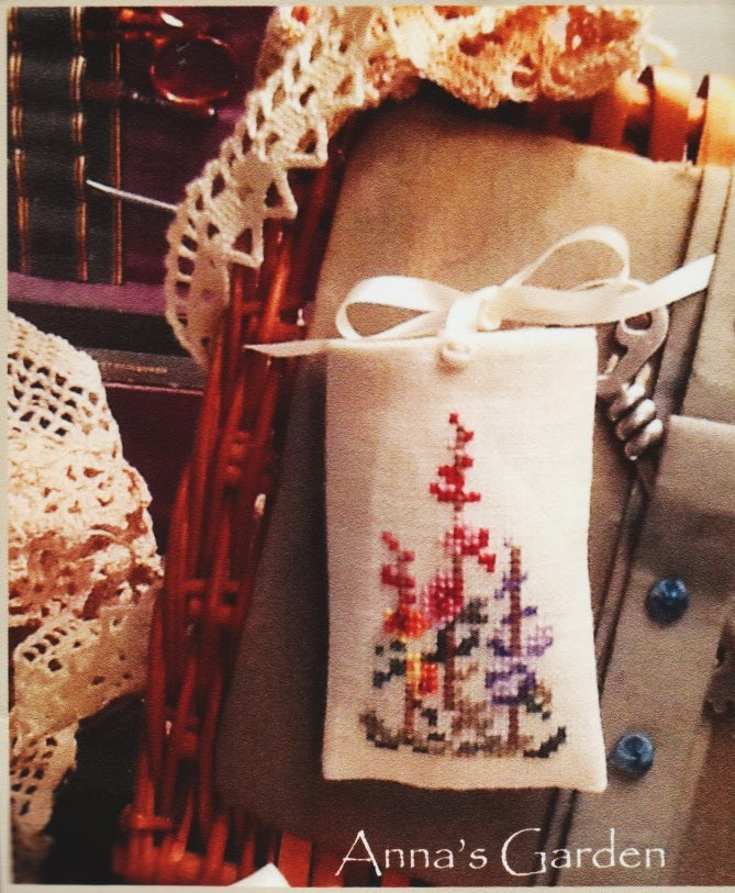 The Purple Thread Anna's Garden cross stitch kit