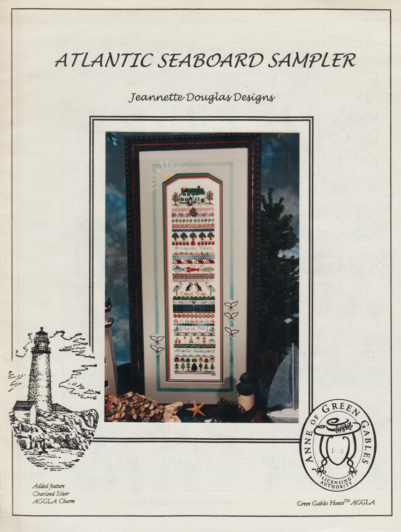 Jeannette Douglas Designs Atlantic Seaboard Sampler cross stitch pattern