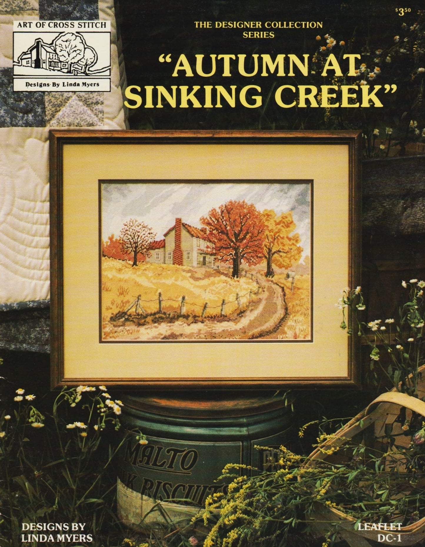 Linda Myers Autumn at Sinking Creek DC-1 cross stitch pattern