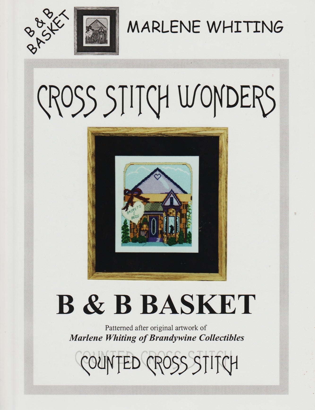 Cross Stitch Wonders B & B Basket cross stitch pattern