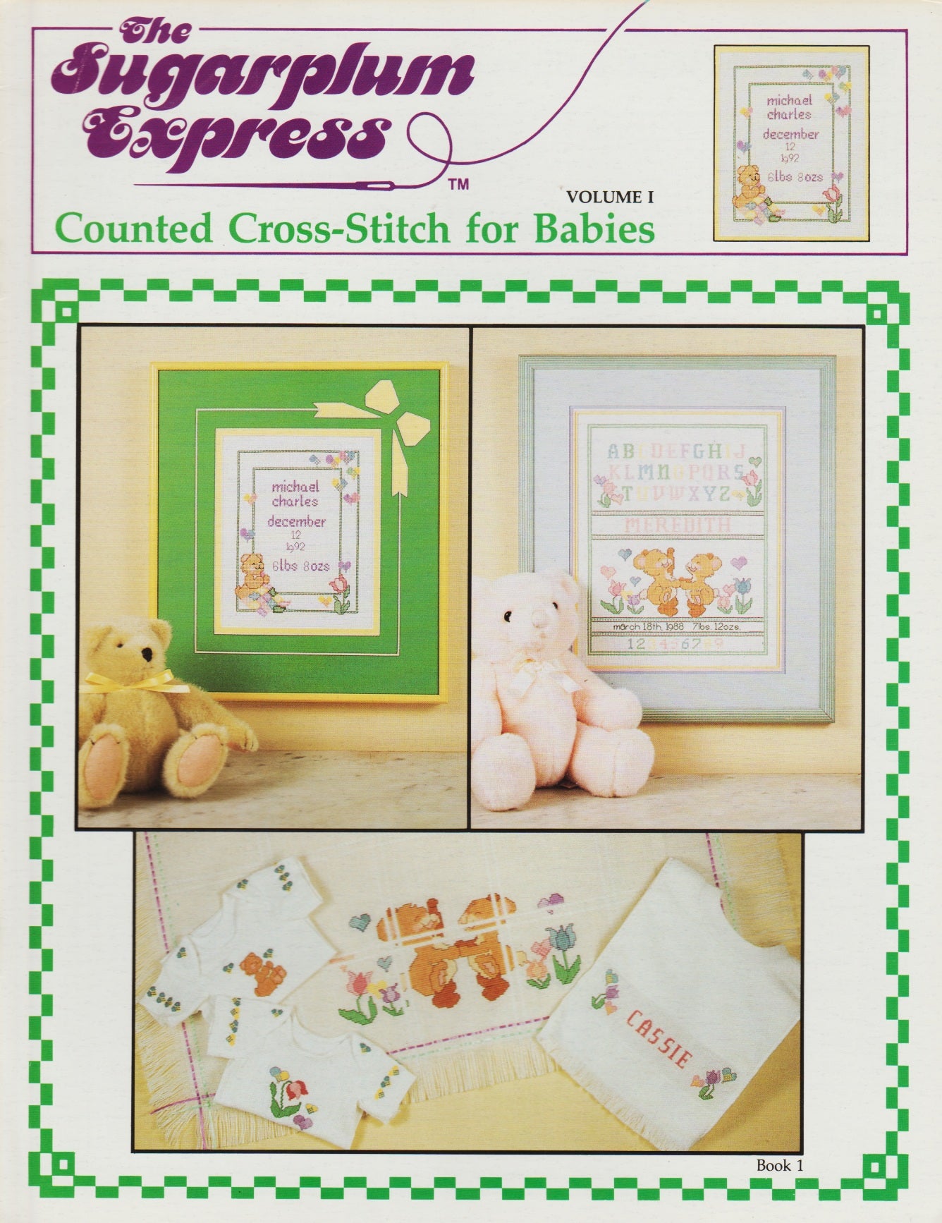Sugar Plum Express Baby 1 cross stitch pattern