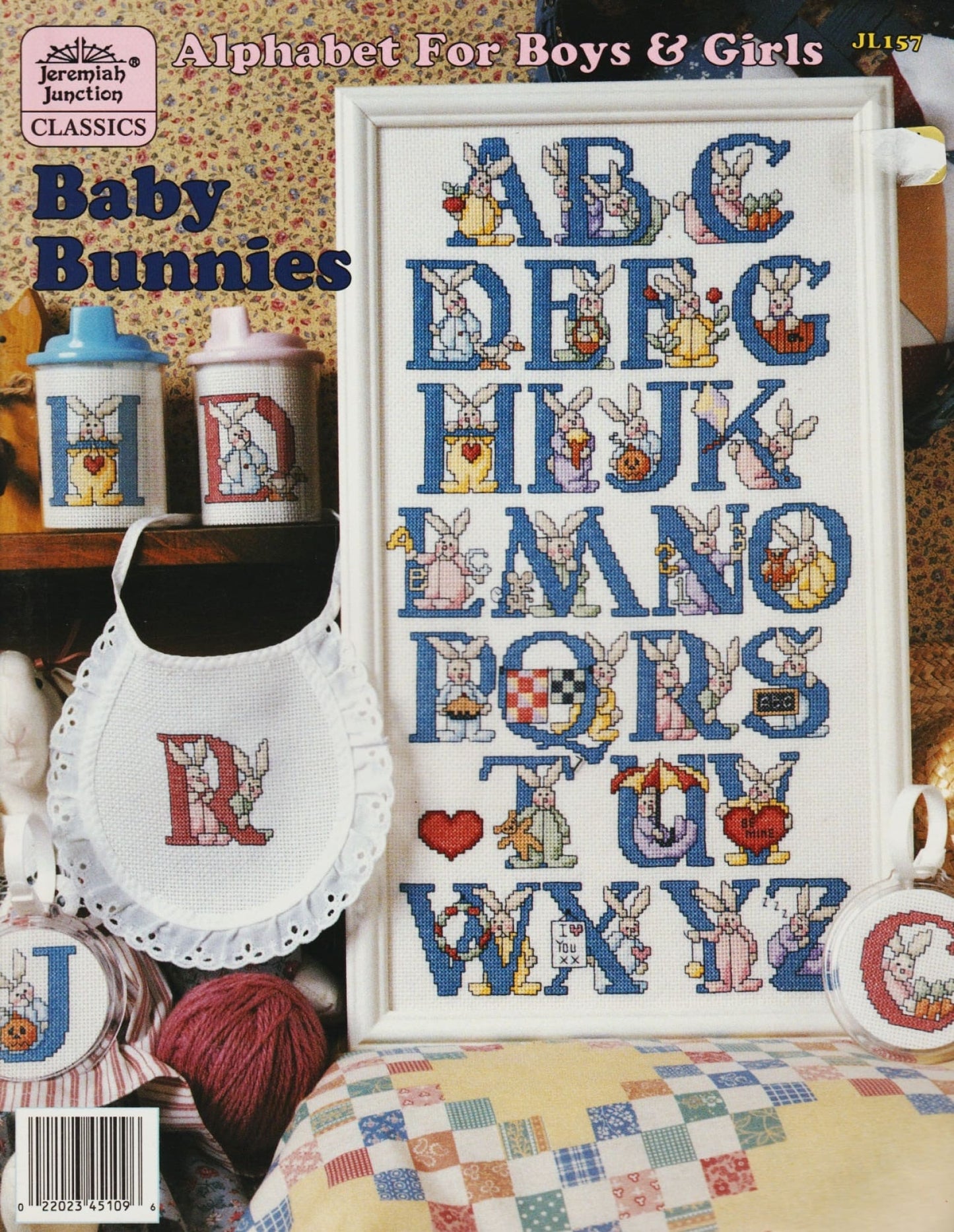 Jerimiah Junction Baby Bunnies JL157 cross stitch pattern