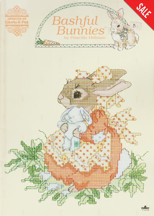 Gloria & Pat Bashful Bunnies 89 cross stitch pattern