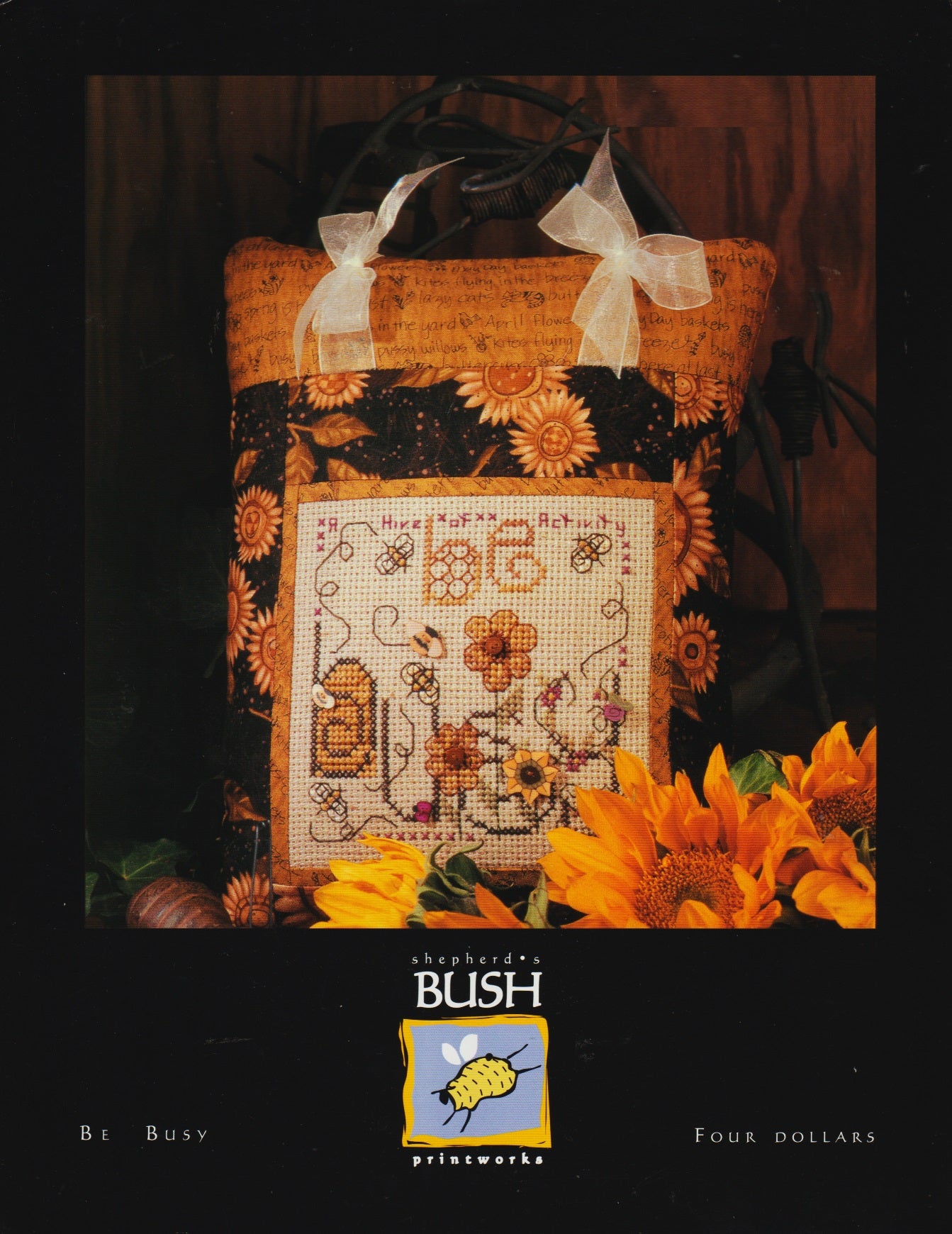 Shepherd's Bush Be Busy cross stitch pattern