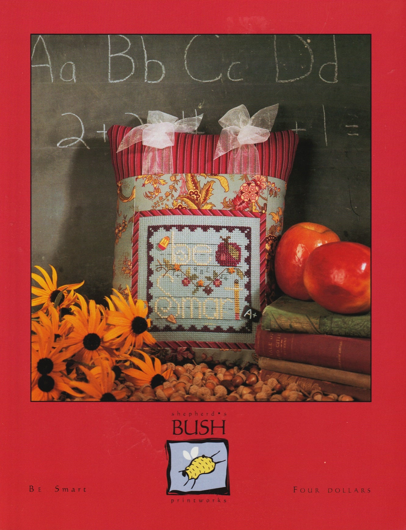 Shepherd's Bush Be Smart cross stitch pattern