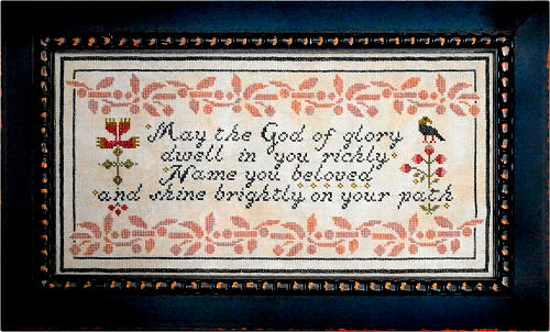 La-D-Da Beloved wedding cross stitch patern