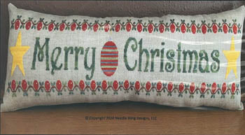 Needle Bling Designs Berry Christmas NBD-165 cross stitch pattern