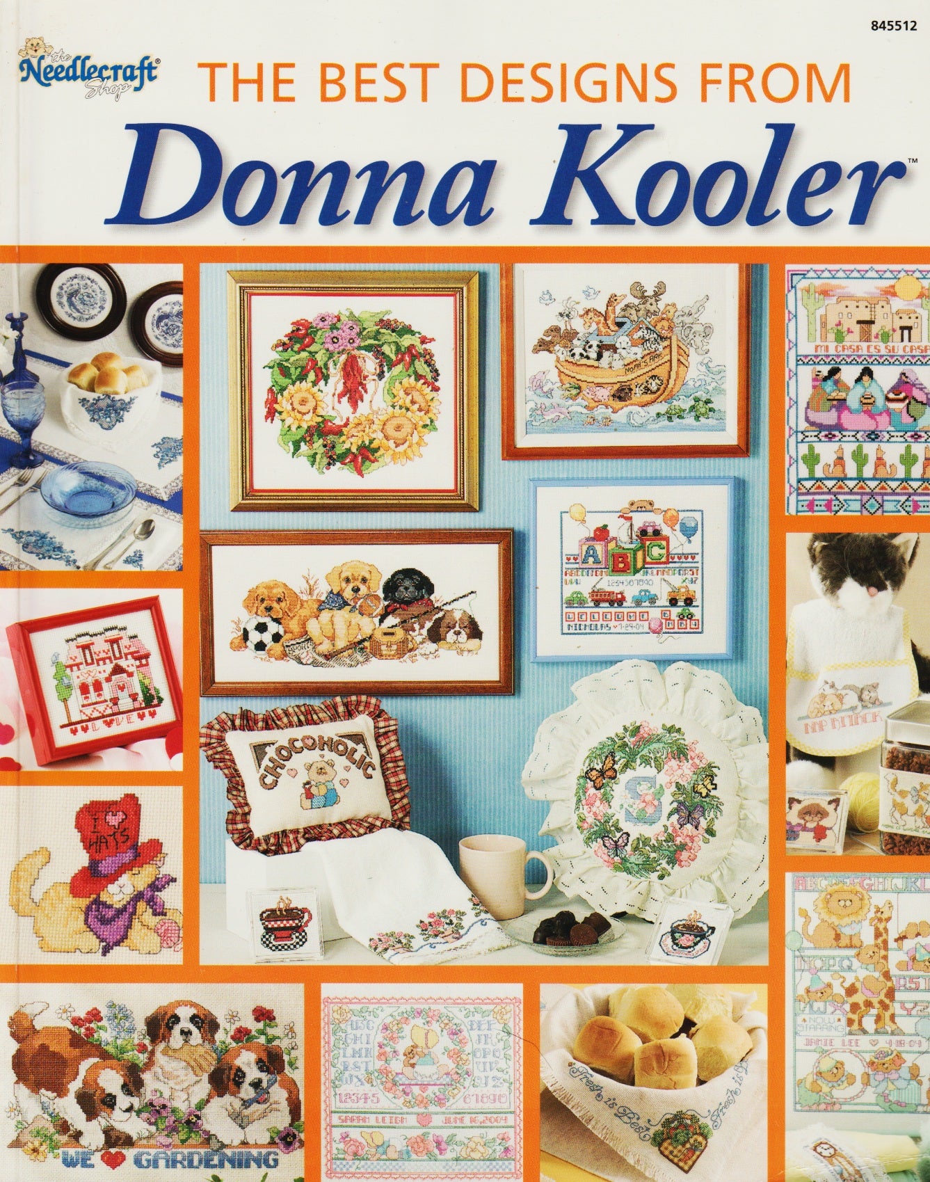 American School of Needlework Best Designs Donna Kooler 85512 cross stitch pattern