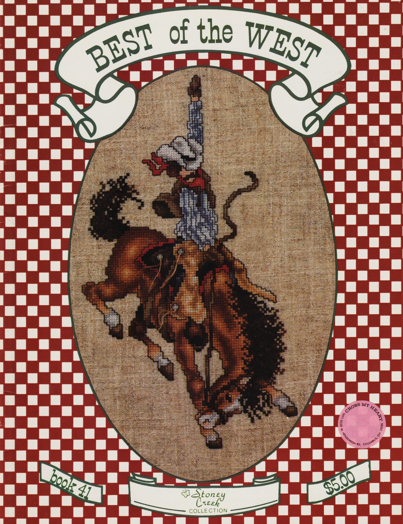 Stoney Creek Best of the West BK41 cross stitch pattern