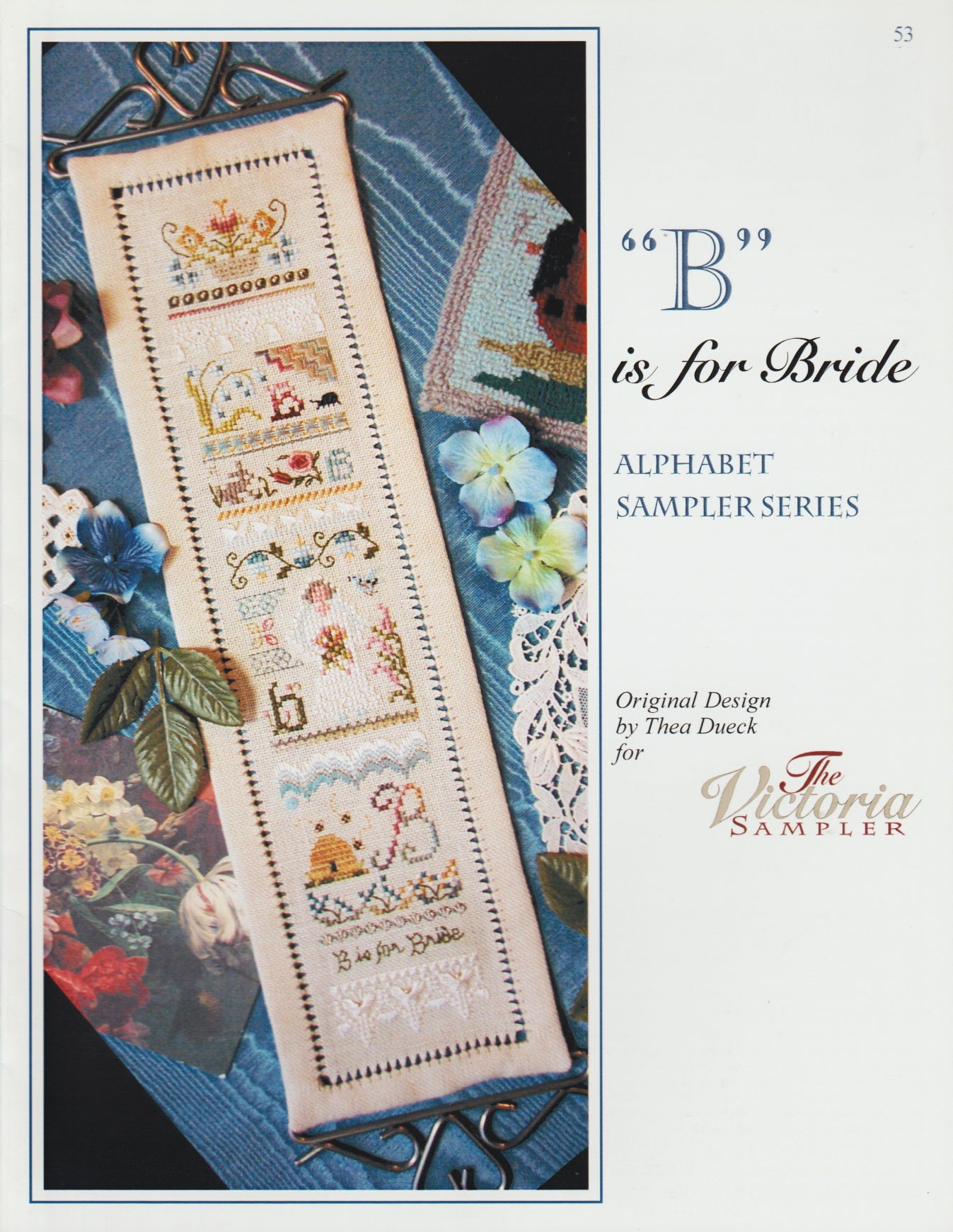 B is for Bride pattern