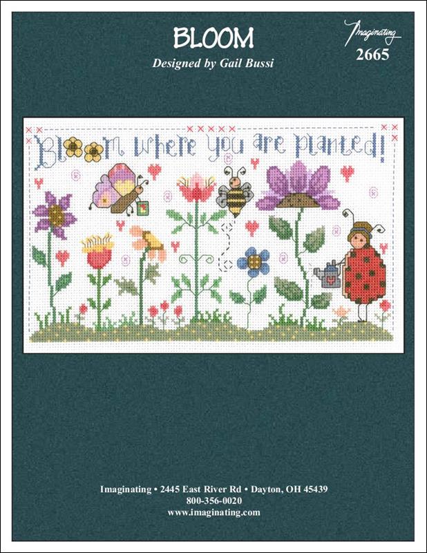 Imaginating Bloom 2665 cross stitch pattern