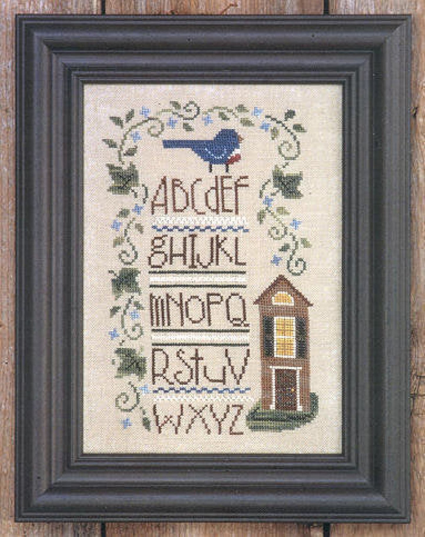 Blue Bird Sampler Pattern Pattern