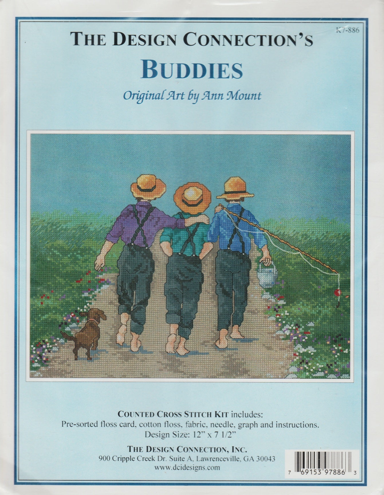 Design Connection Buddies K7-886 cross stitch kit