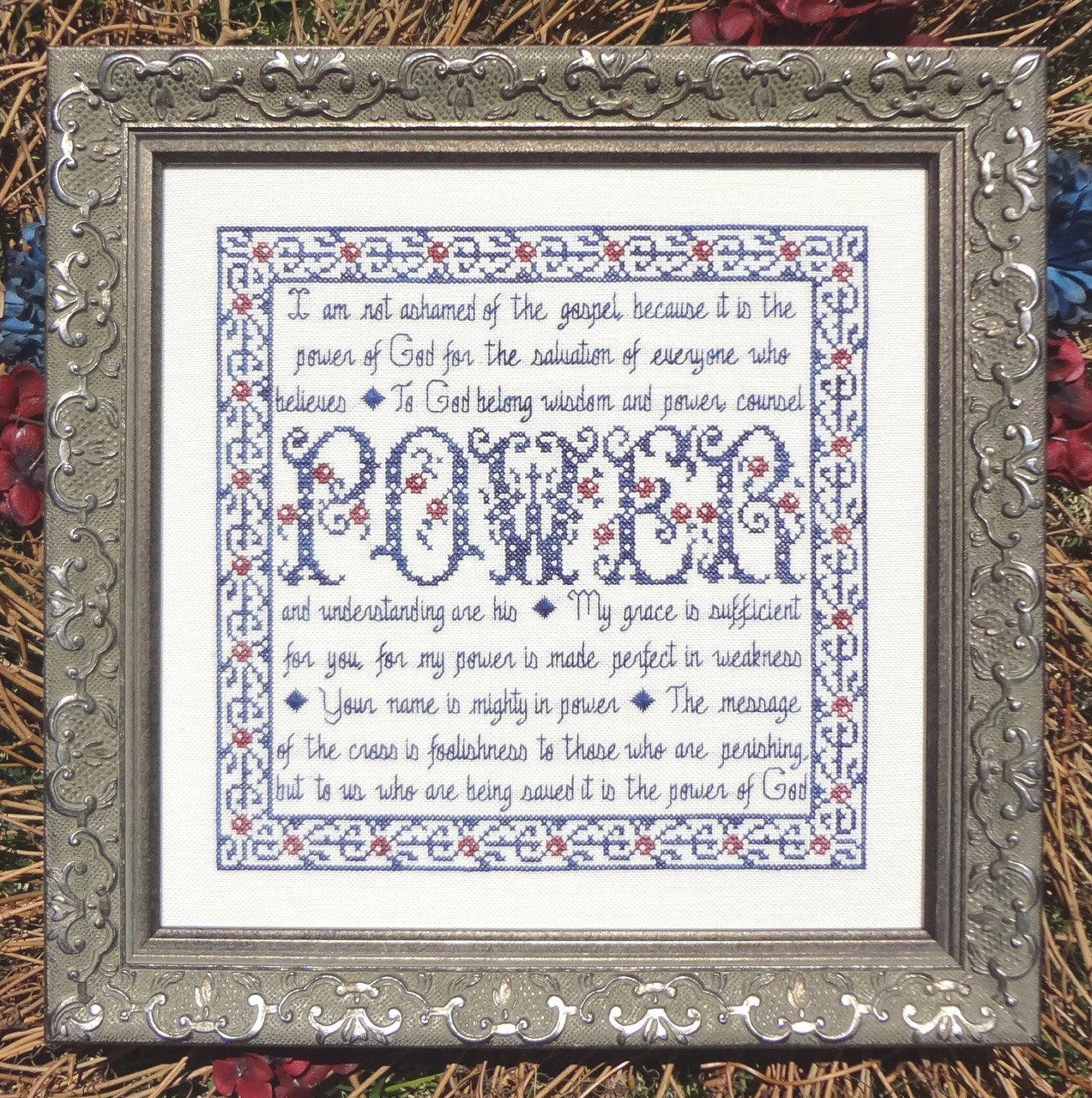 My Big Toe Building Blocks Power MBT-152 cross stitch pattern