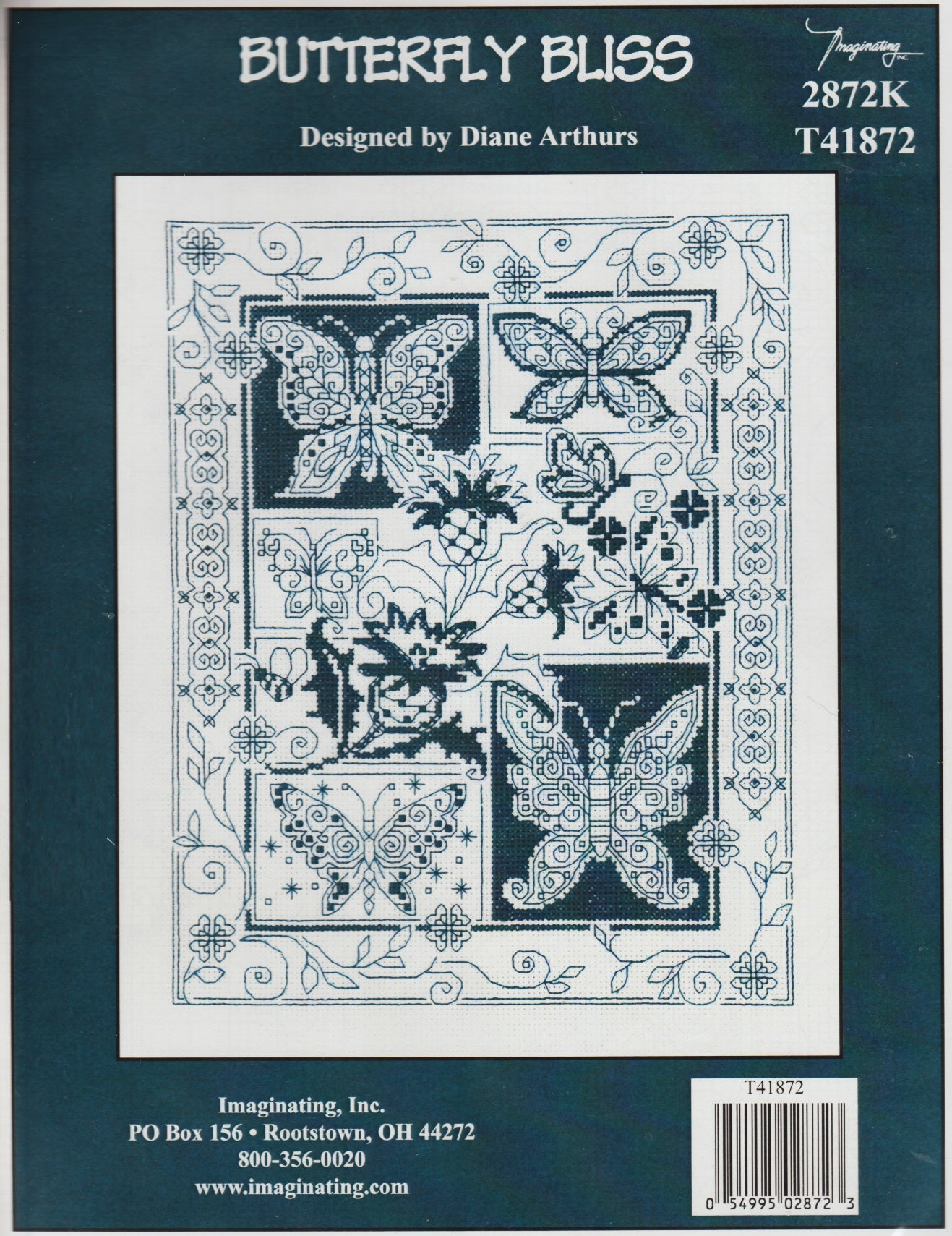 Imaginating Butterfly Bliss 2872K cross stitch kit