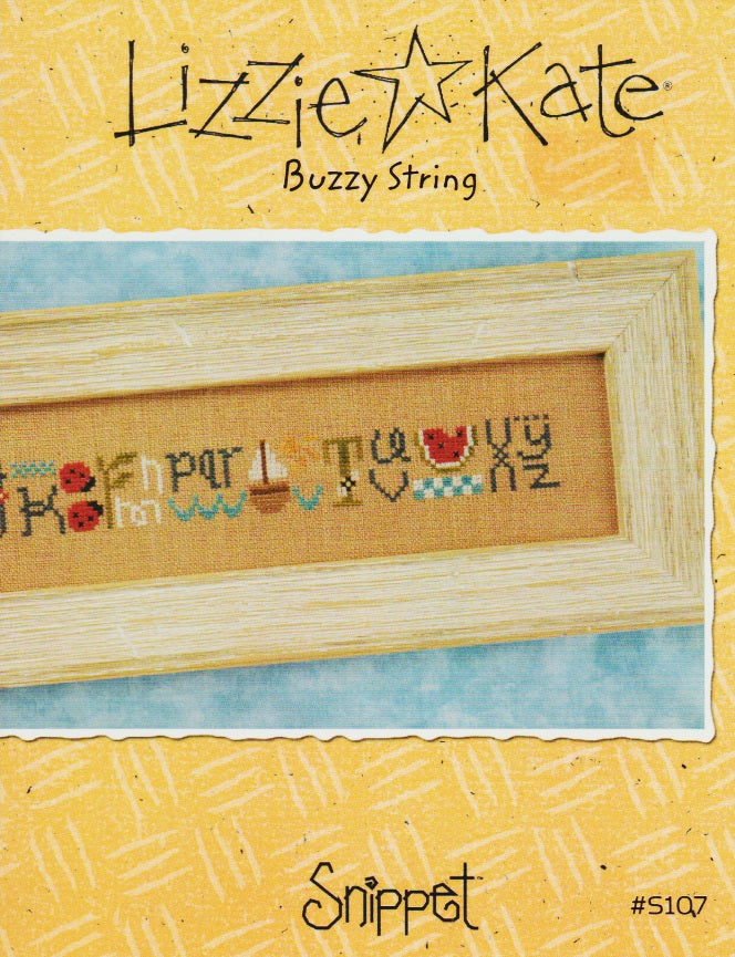 Lizzie Kate Buzzy String S107 cross stitch pattern