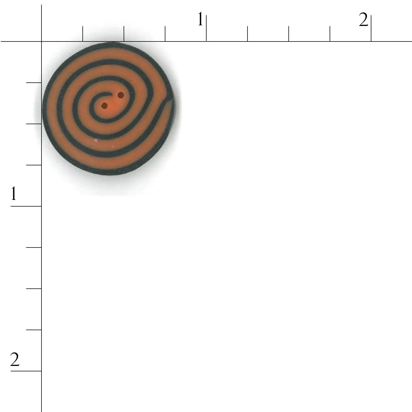 Orange & Black CB1018 Buttons