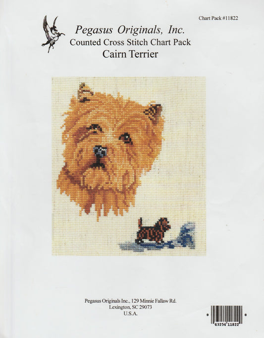 Pegasus Cairn Terrier 11822 cross stitch pattern