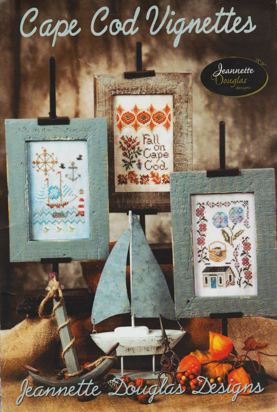 Jeannette Douglas Designs Cape Cod Vignettes cross stitch pattern