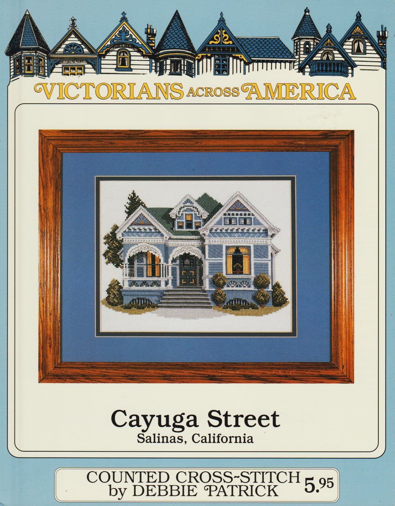 Debbie Patrick Cayuga Street cross stitch pattern