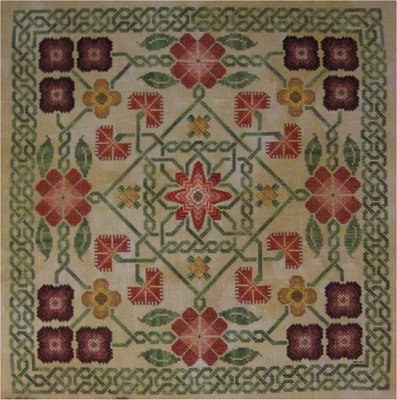 Northern Expressions Celtic Garden cross stitch pattern