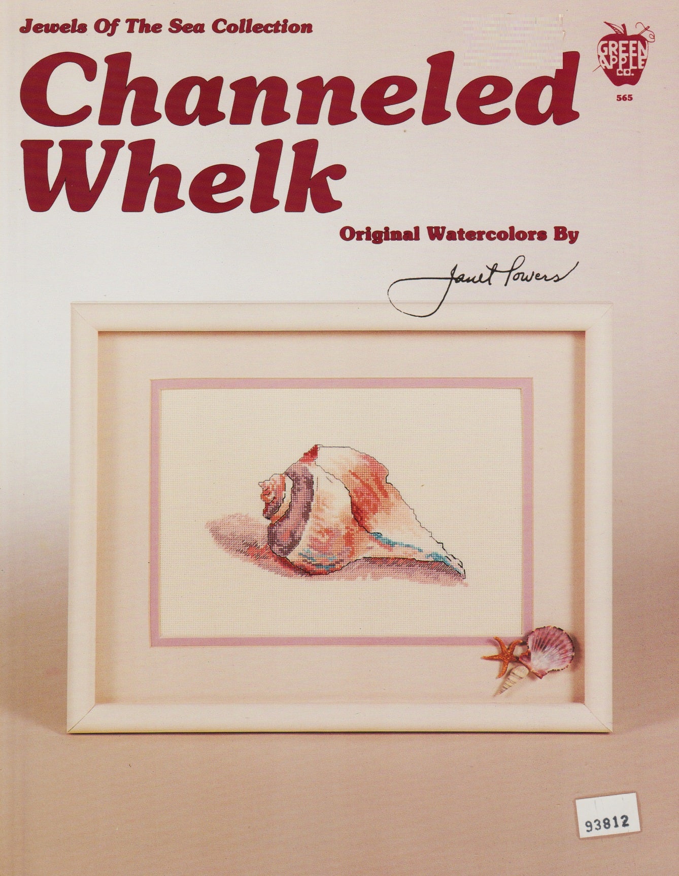 Green Apple Channeled Whelk 565 cross stitch pattern