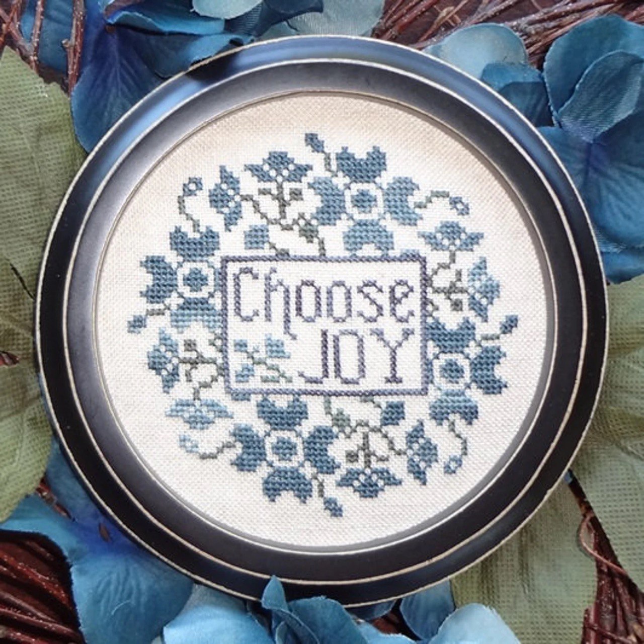 My Big Toe Choose Joy MBT-213 cross stitch pattern