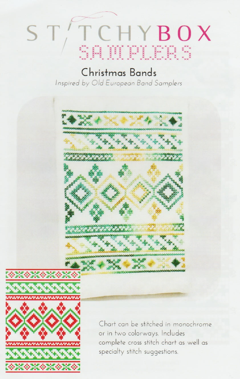 StitchyBox Christmas Bands cross stitch pattern