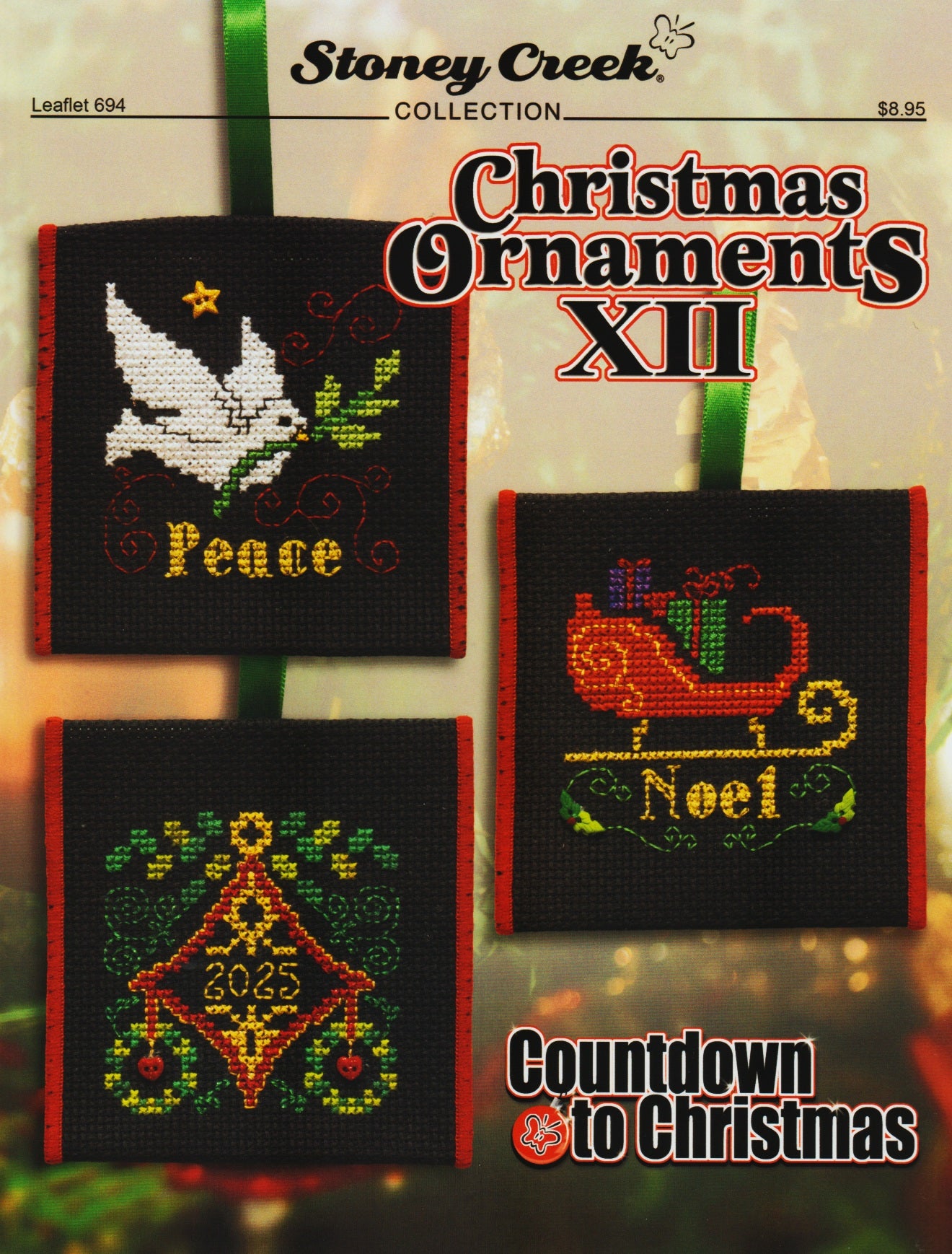 Stoney Creek Christmas Ornaments XII LFT694 cross stitch pattern