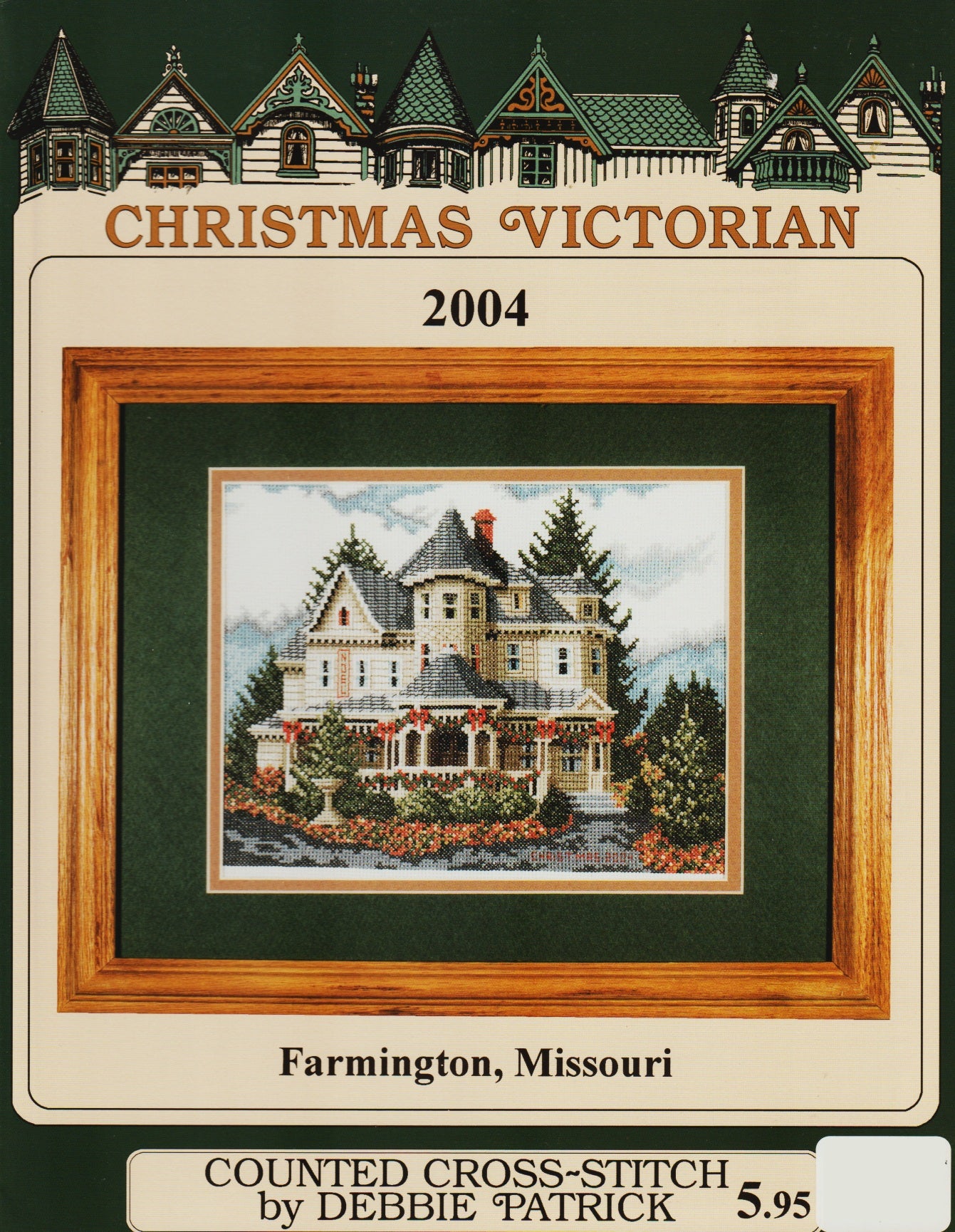 Debbie Patrick Christmas Victorian 2004 Farmington, Missouri Victorian cross stitch pattern