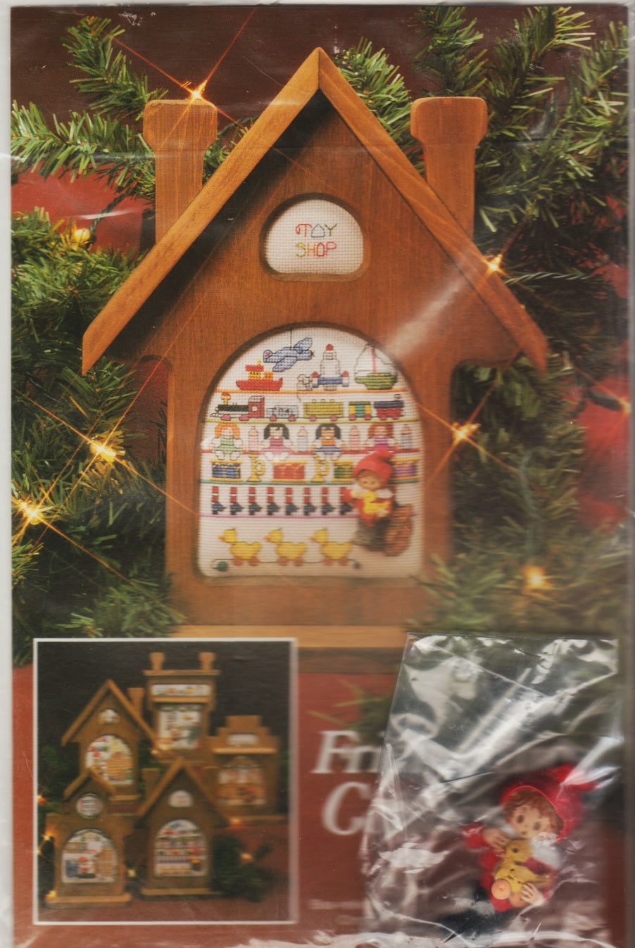 Dutch Touch Christmas Village: Toy Shop cross stitch pattern