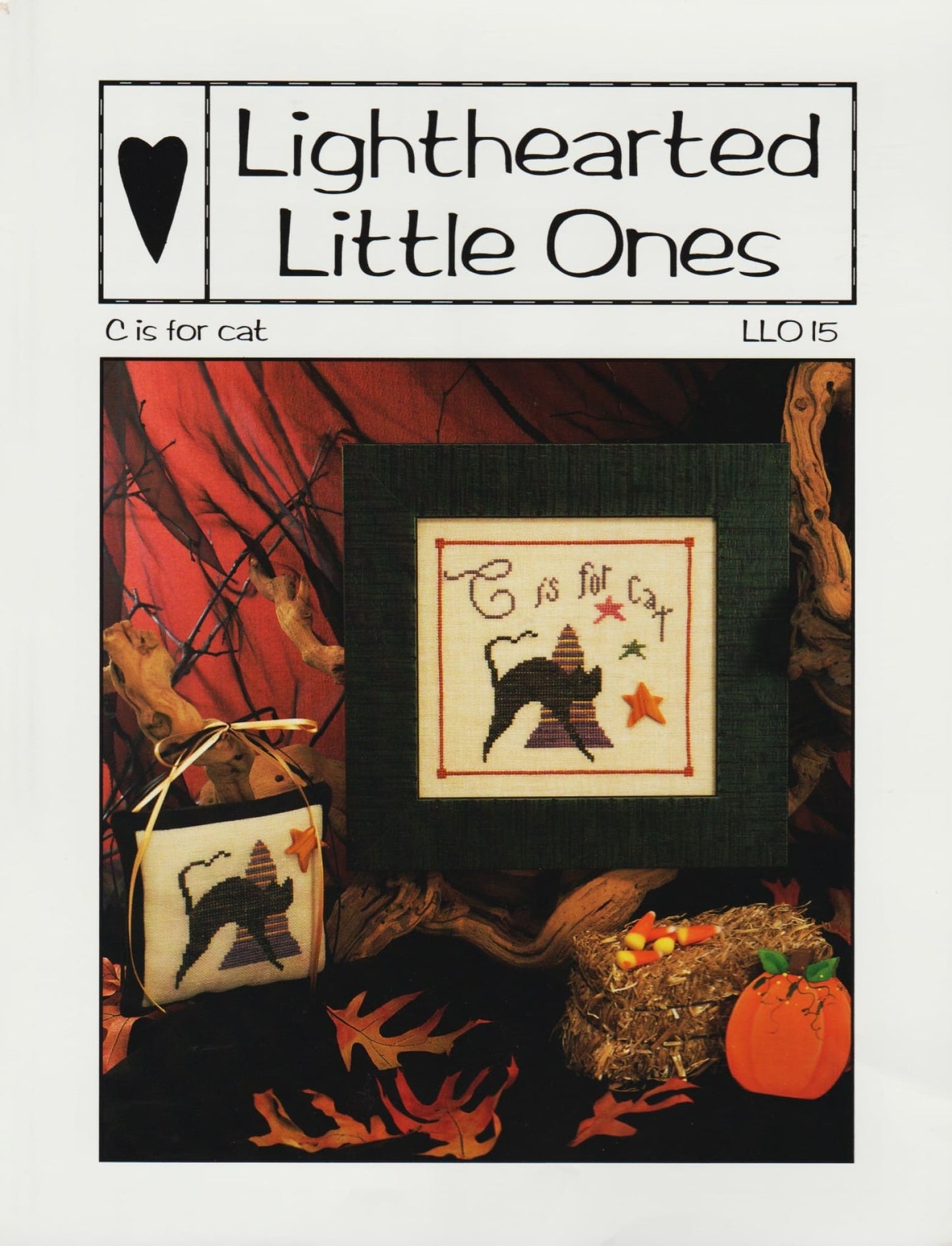 Claire Hatten Designs C is for Cat LL015 cross stitch pattern