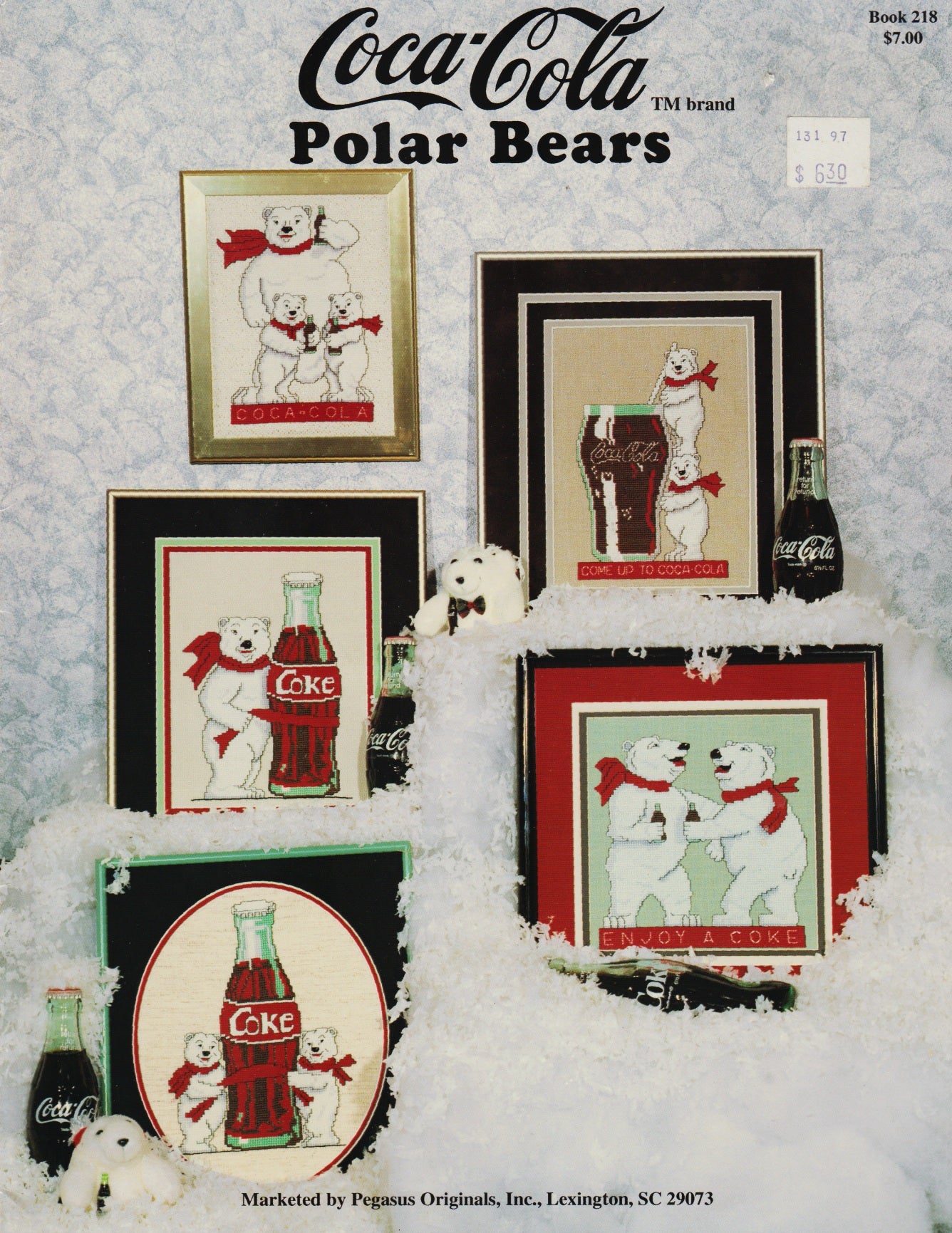 Pegasus Coca-Cola Polar Bears 218 cross stitch pattern