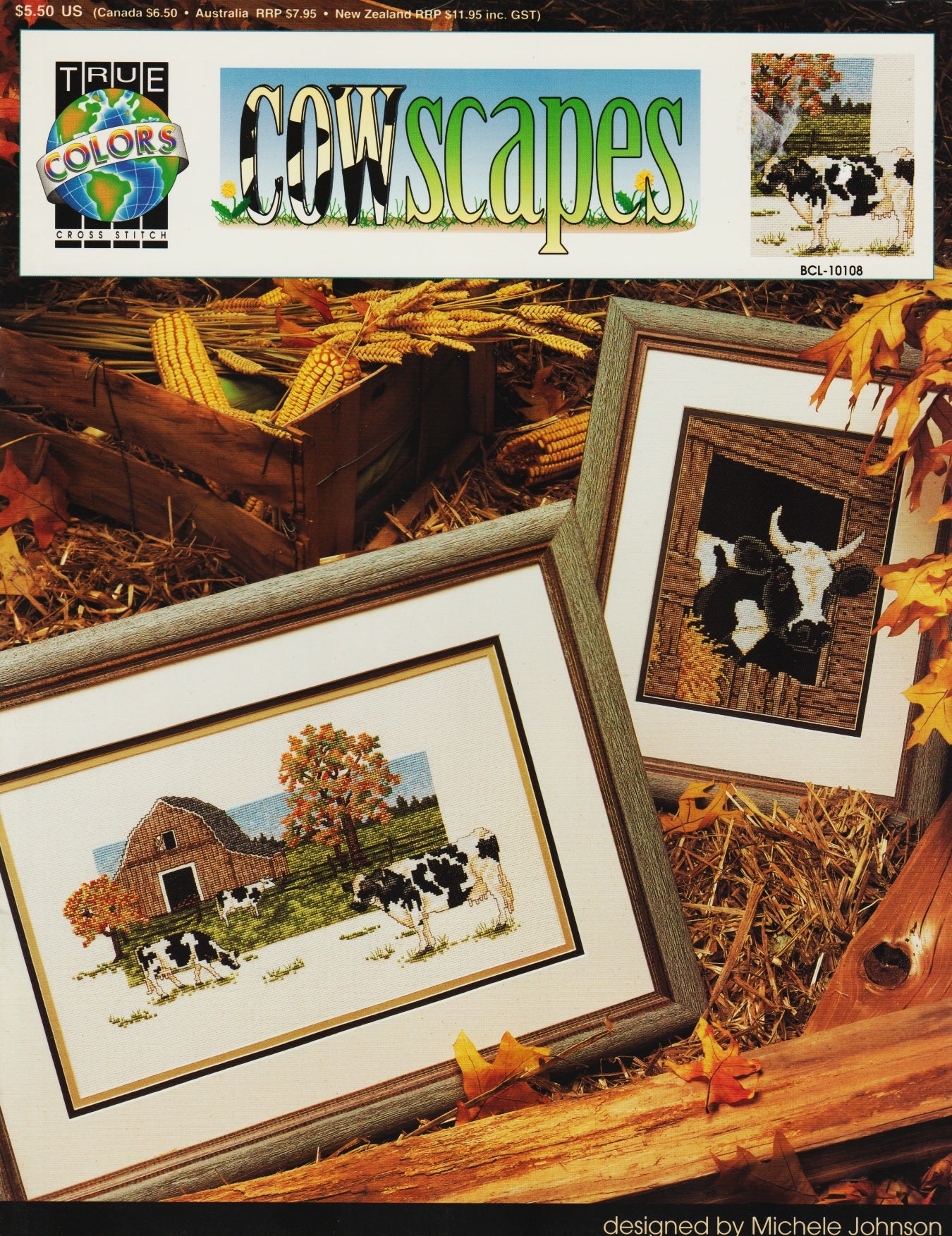 True Colors Cowscapes CL-10108 cross stitch pattern