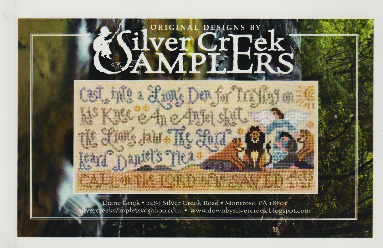 Silver Creek Samplers Dare To Be A Daniel cross stitch pattern
