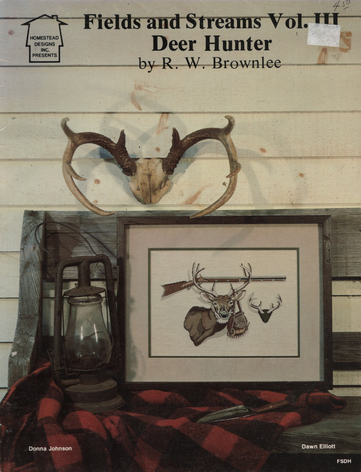 Homestead Field and Stream III Deer Hunter FSDH cross stitch pattern
