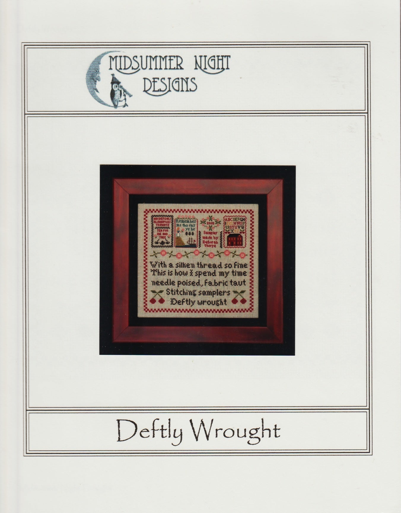Midsummer Night Designs Deftly Wrought cross stitch pattern