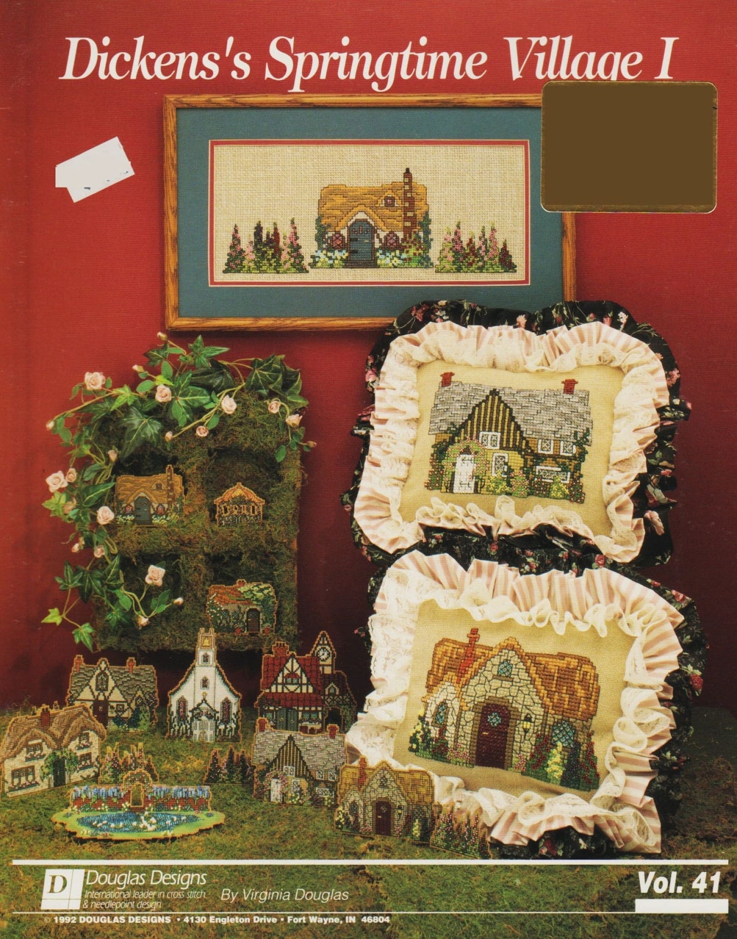 Douglas Designs Dicken's Springtime Village I 41 cross stitch pattern