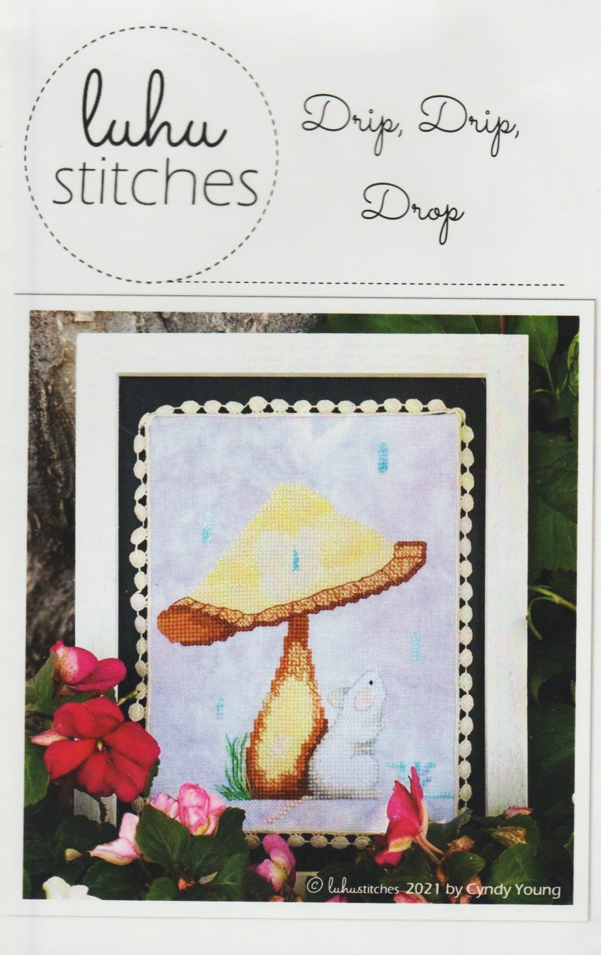 Stitches Drip, Drip, Drop cross stitch pattern