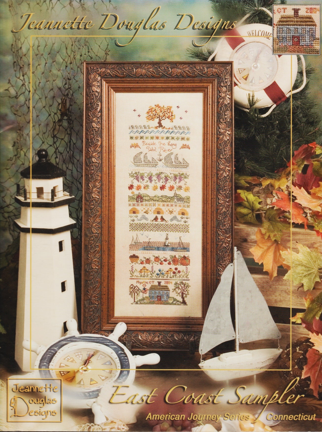 Jeannette Douglas Designs East Coast Sampler cross stitch pattern